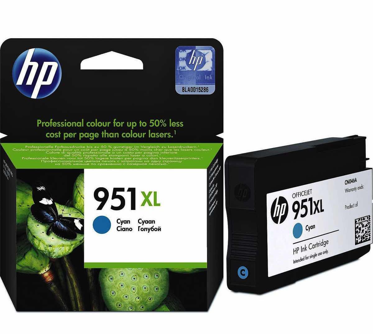 HP Tusz nr 951XL CN046AE Cyan 1500str