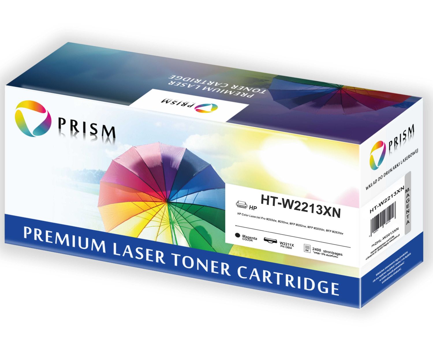 PRISM HP Toner nr 207X W2213X Mag 2,4K 100% New, with chip OEM