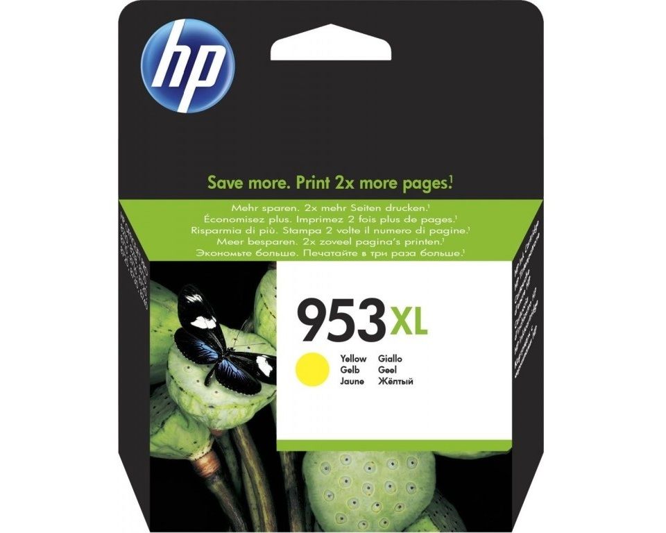 HP Tusz nr 953XL F6U18AE Yellow 20ml 1600s