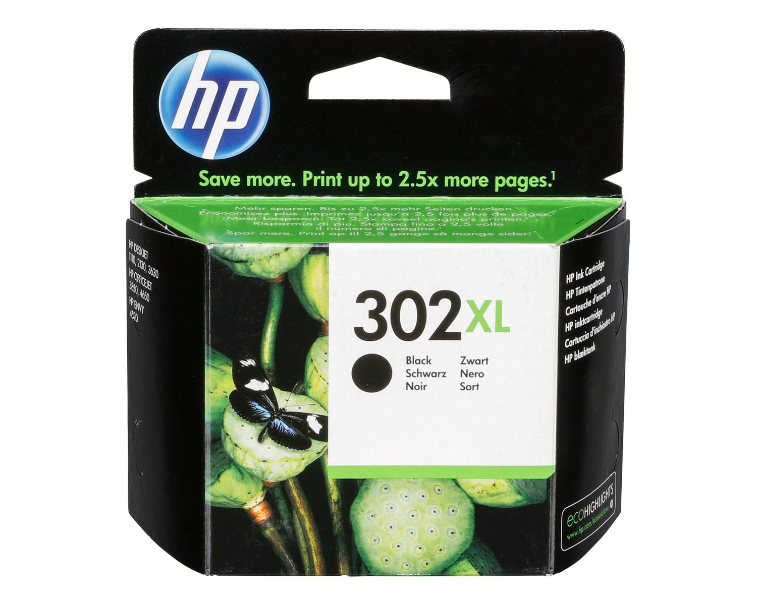 HP Tusz nr 302XL F6U68AE black ? ml 480 str