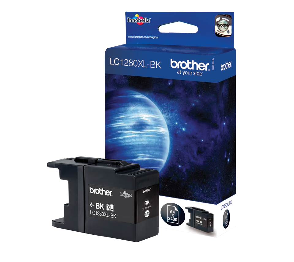 Brother Tusz LC1280XL Black 2,4K