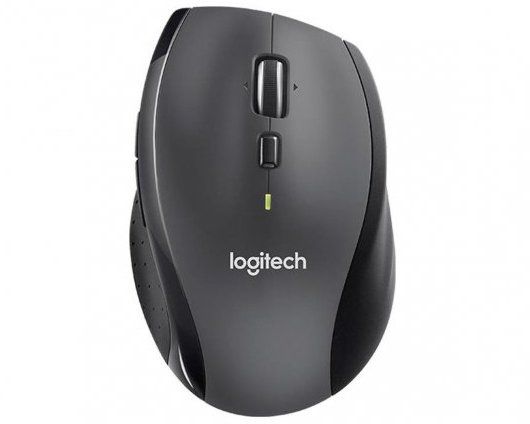 Logitech Mysz M705 Marathon Laserowa Bezprzewodowa, ecobox -szare pudełko