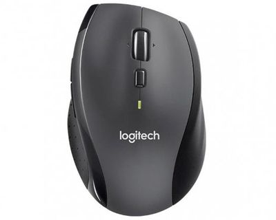 Logitech Mysz M705 Marathon Laserowa Bezprzewodowa, ecobox -szare pudełko