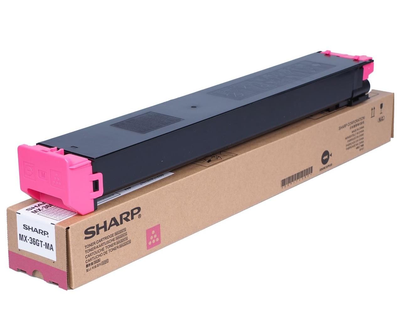 Sharp Toner MX-36GTMA Magenta 15K MX-2610N, MX-3110N, MX-2640N, MX-3610N