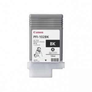 Canon Tusz PFI102B Black 130 ml