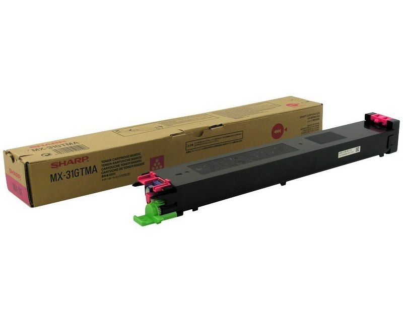 Sharp Toner MX-31GTMA Magenta 15K EOL MX-2301N, MX-3100N, MX-4101NSP, MX-2600N