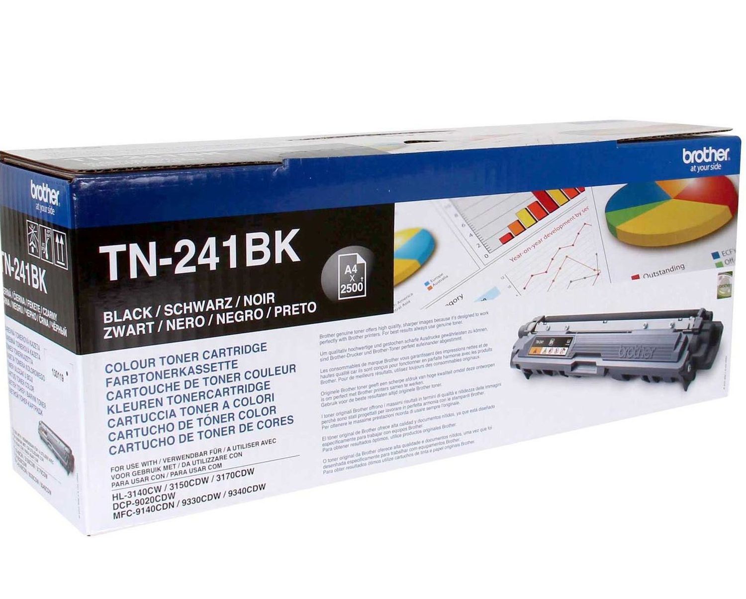 Brother Toner TN-241BK Black 2,5K