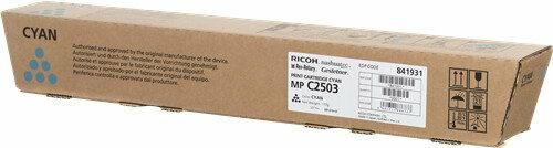 Ricoh Toner MPC2003/2503 841931 cyan 5,5K