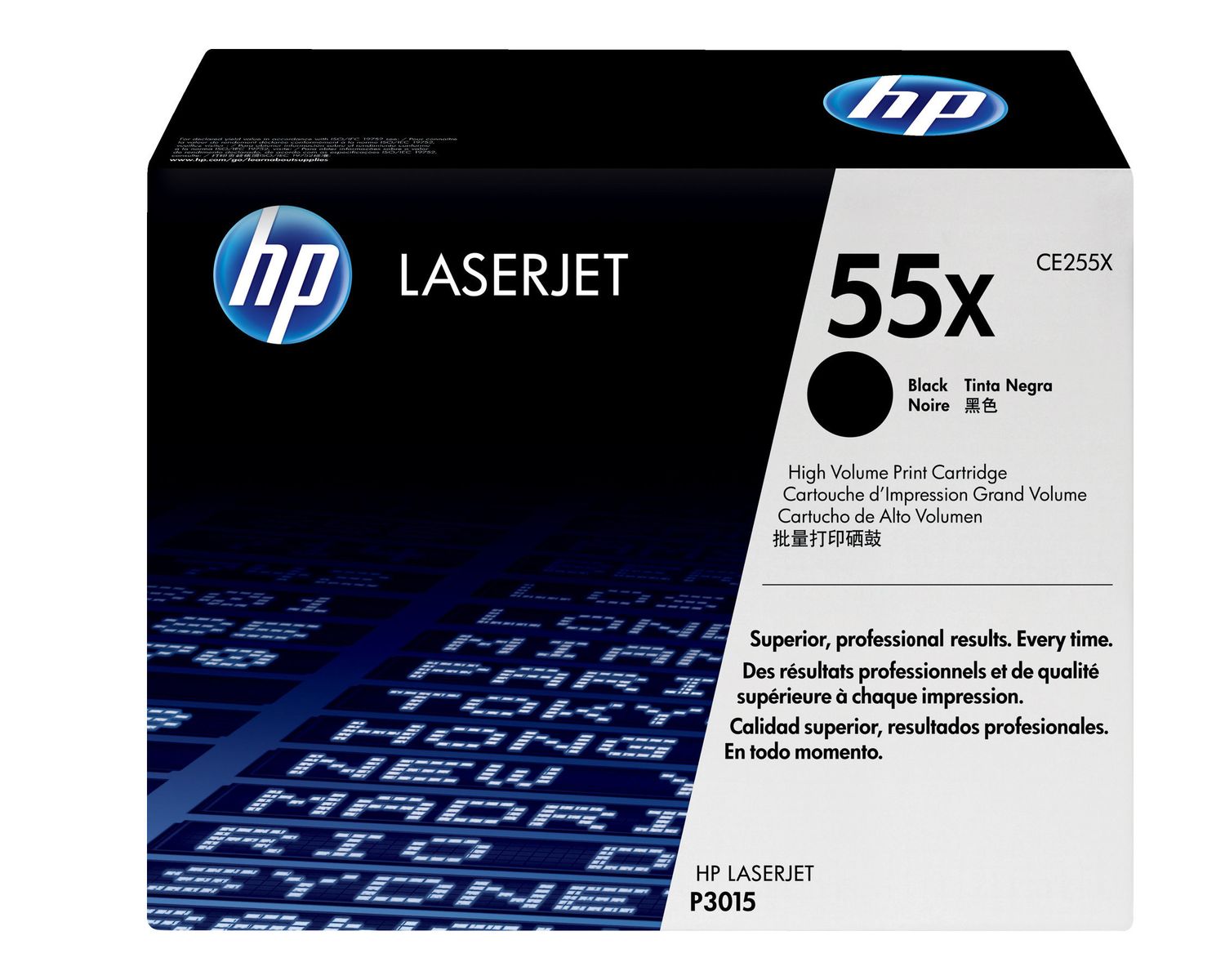HP Toner nr 55X CE255X Black 12,5K
