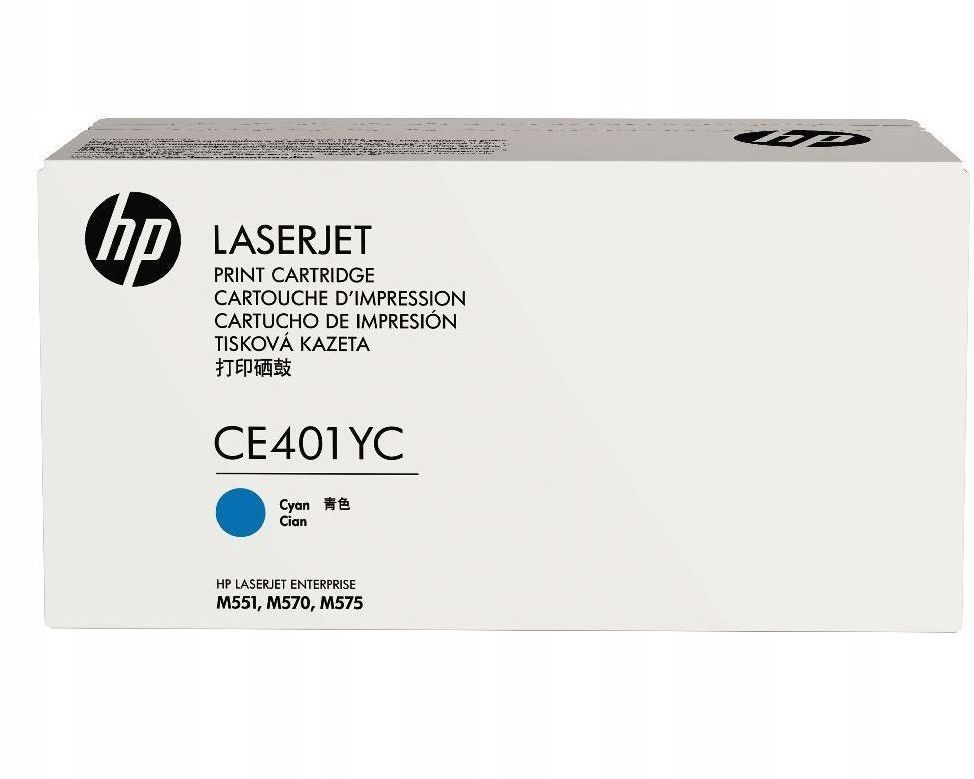 HP Toner nr 507YC CE401YC Cyan 7.8K