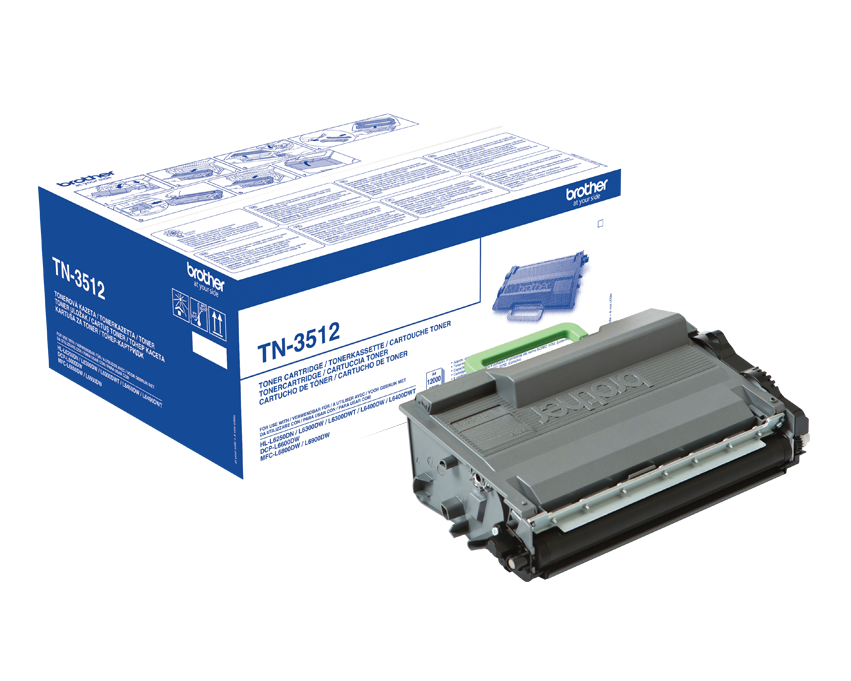 Brother Toner TN-3512 Black 12K