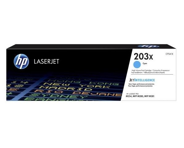 HP Toner nr 203X CF541X Cyan 2.5K