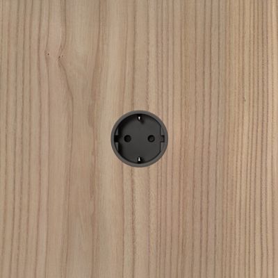 Unifit Steckdose - schwarz