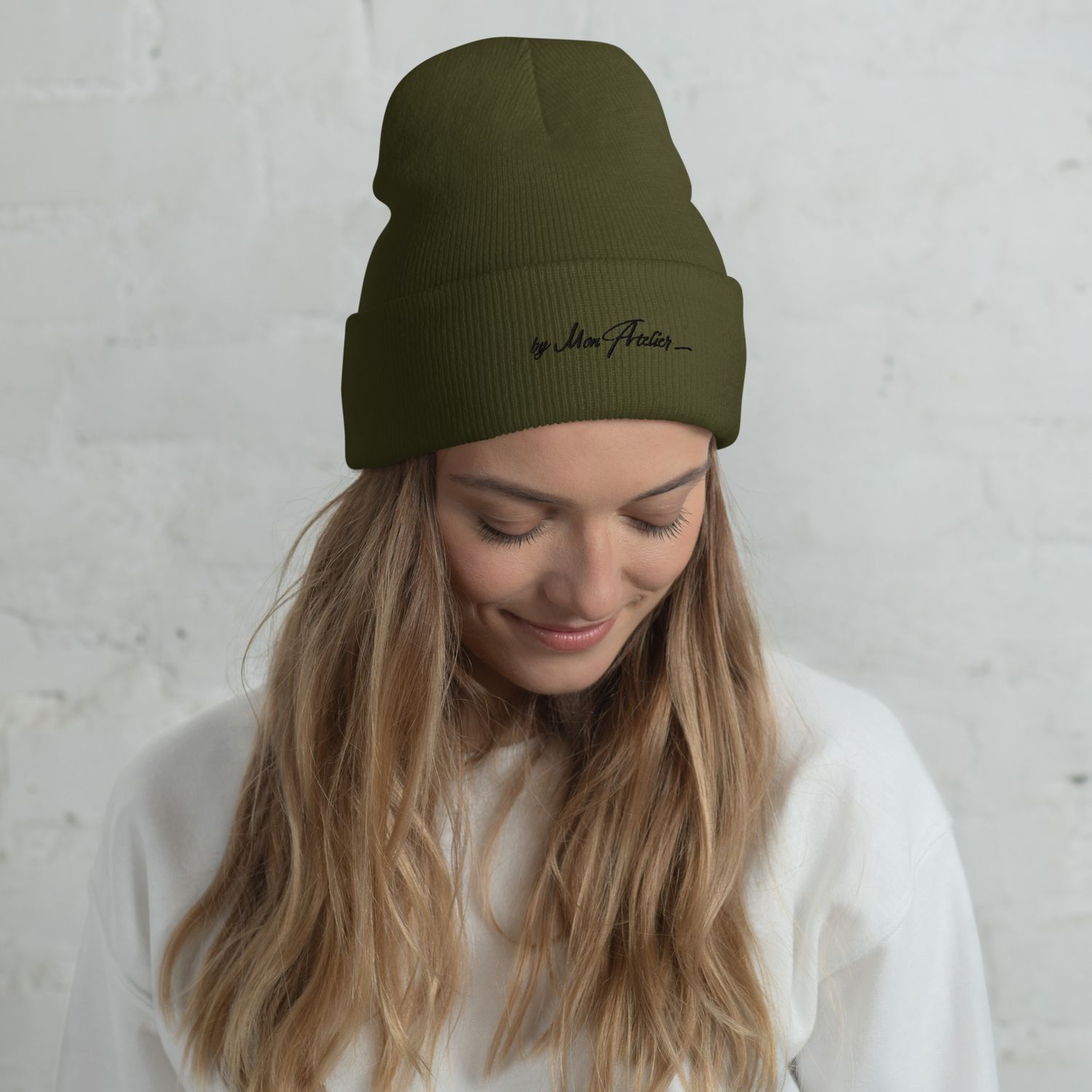 Bonnet d'hiver - 1501 - Broderie noire
