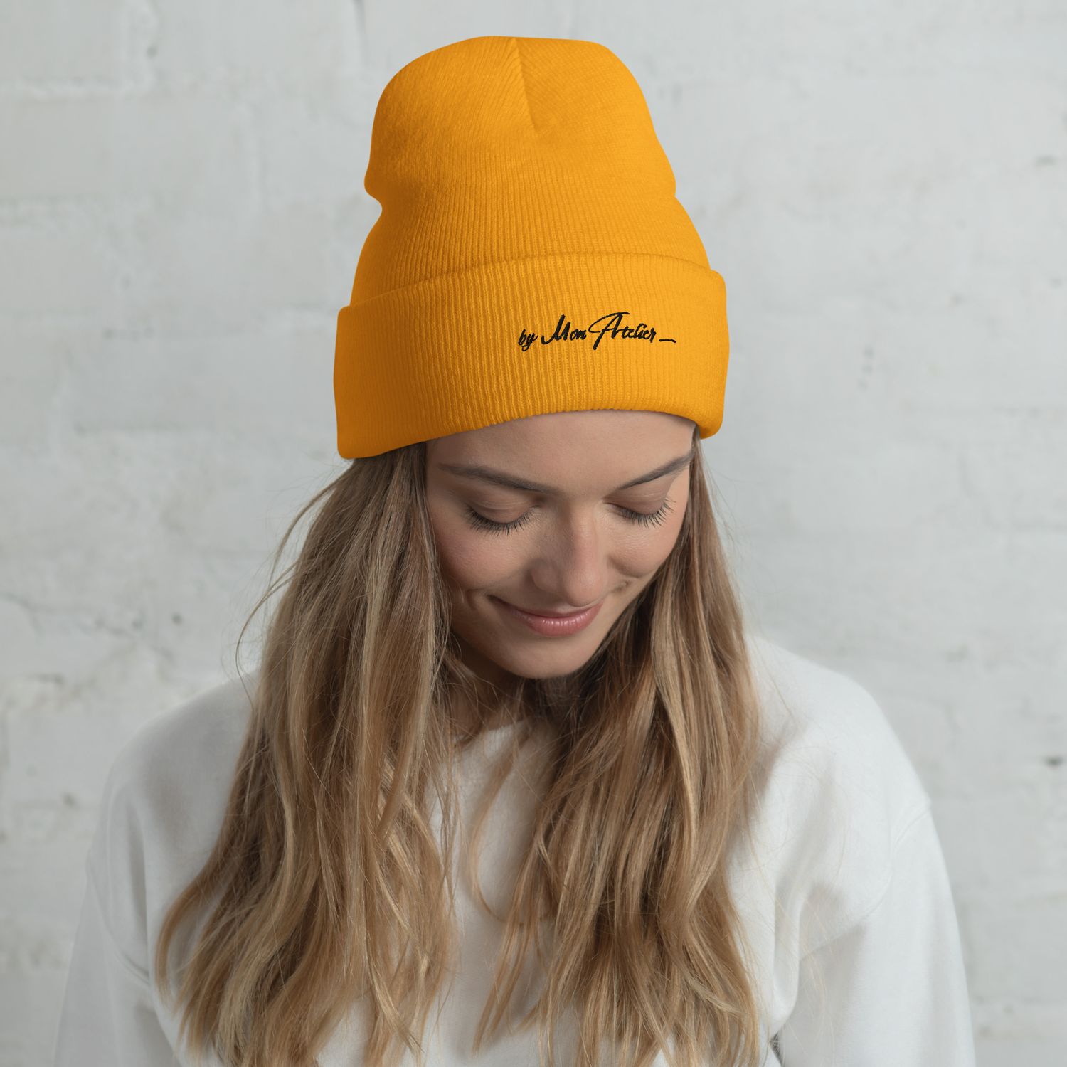 Bonnet d'hiver - 1501 - Broderie noire