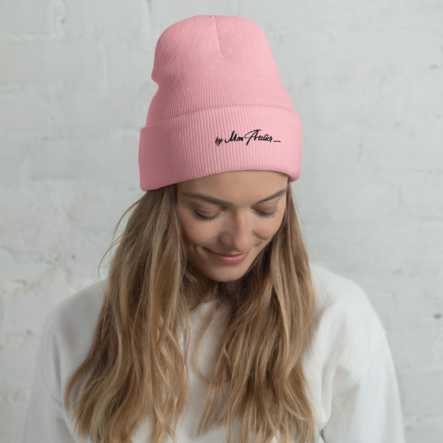 Bonnet d'hiver - 1501 - Broderie noire