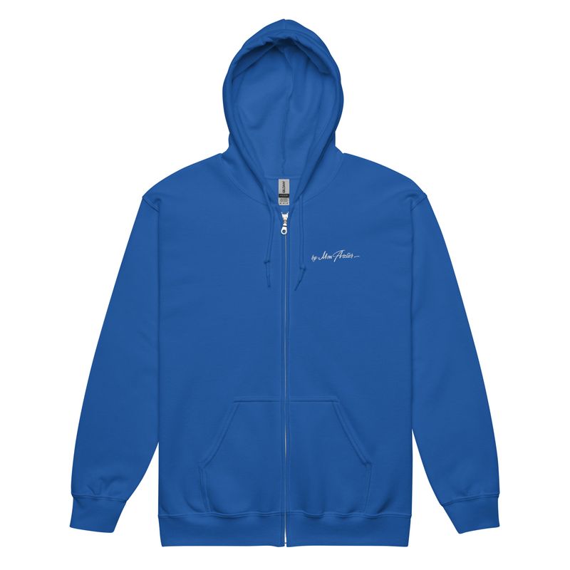 Sweat à capuche épais unisexe à fermeture éclair / gildas 18600 - 4 couleurs