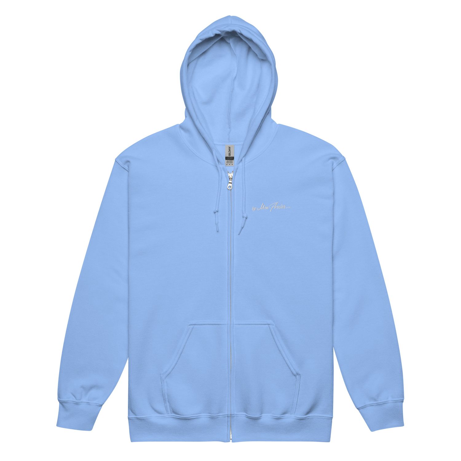 Sweat à capuche épais unisexe à fermeture éclair / gildas 18600 - 4 couleurs