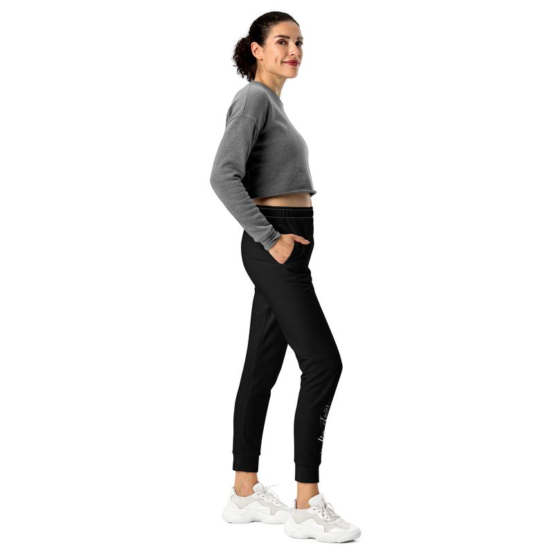 Pantalon de sport all over femme (recyclé) - Noir