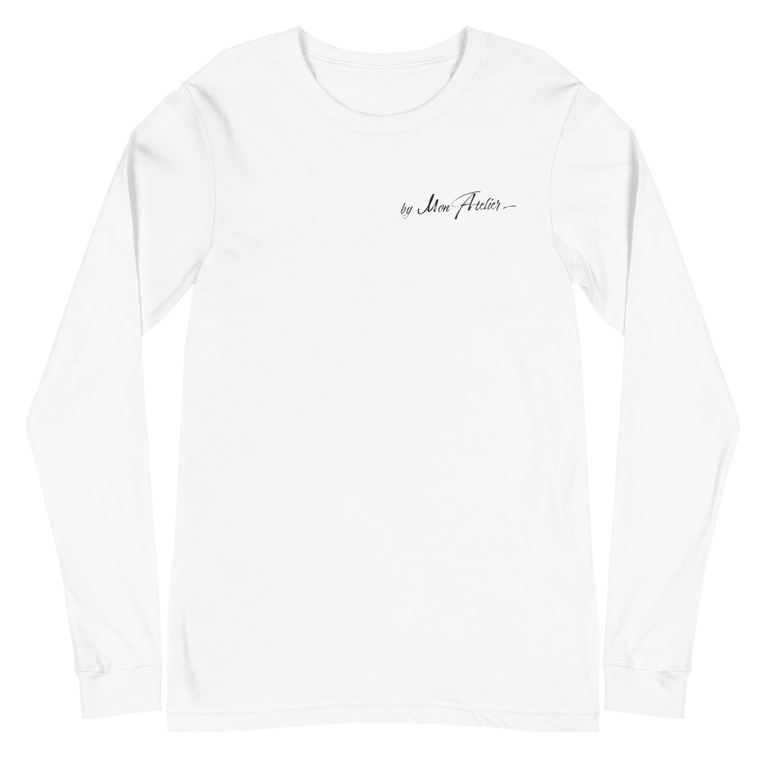 Haut à manches longues unisexe 3501 - Blanc