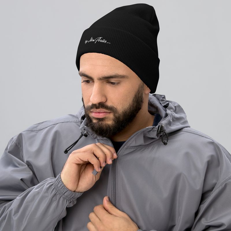 Bonnet d'hiver - 1501 - Broderie blanche