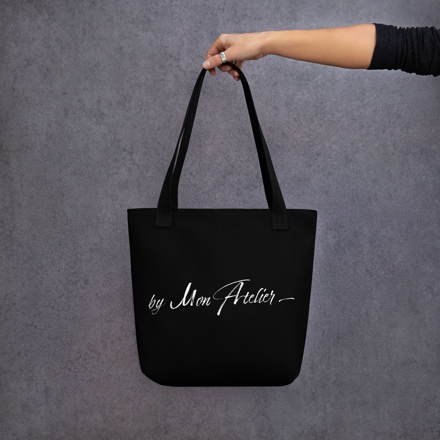 Tote bag All over - Noir