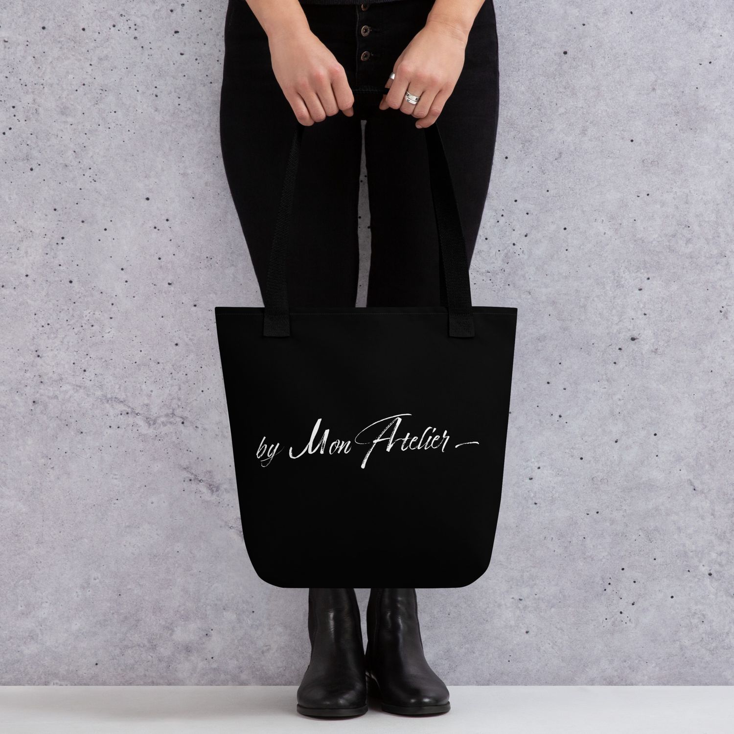 Tote bag All over - Noir
