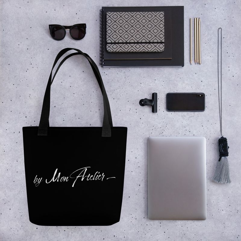Tote bag All over - Noir