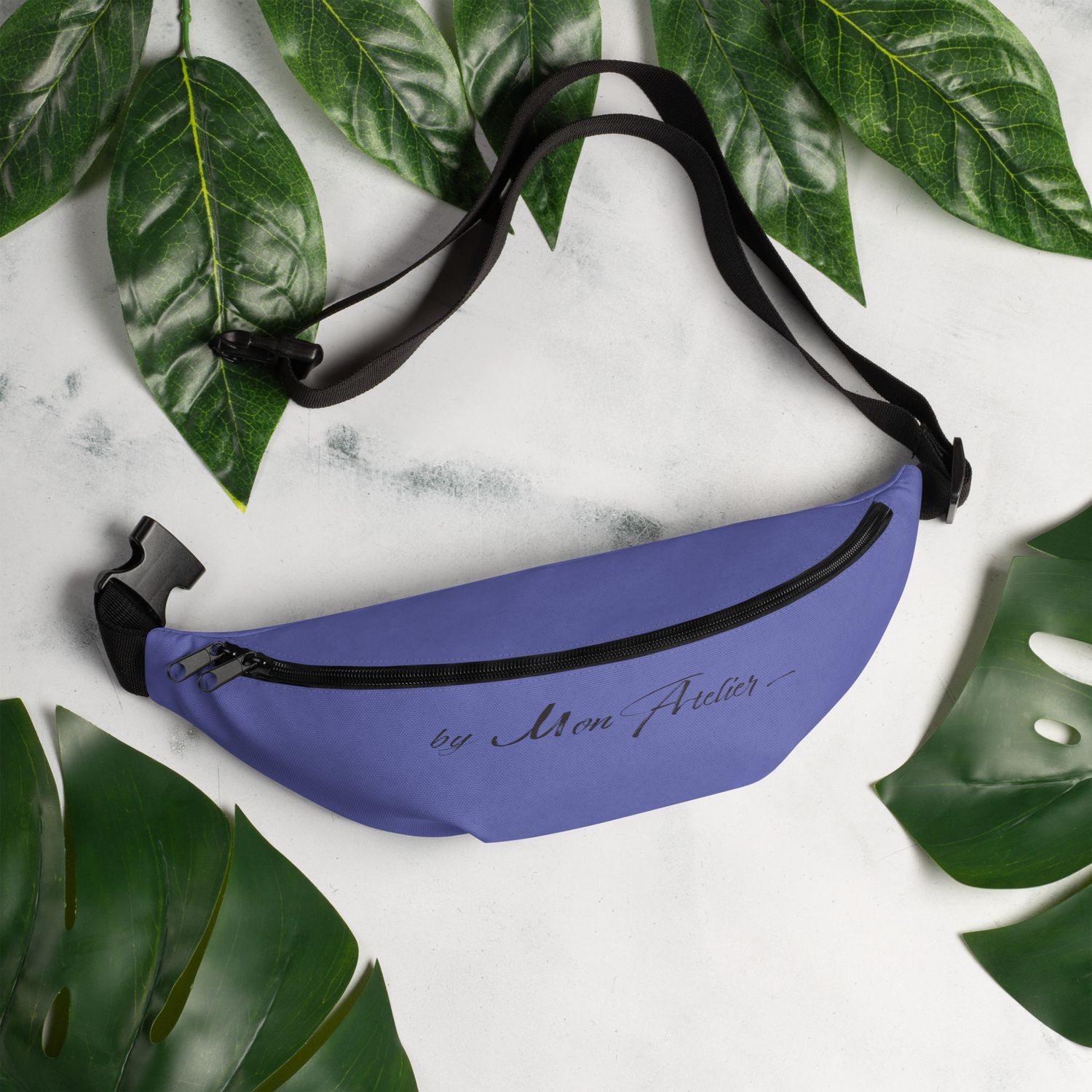 Sac banane all over - Bleu By Mon Atelier