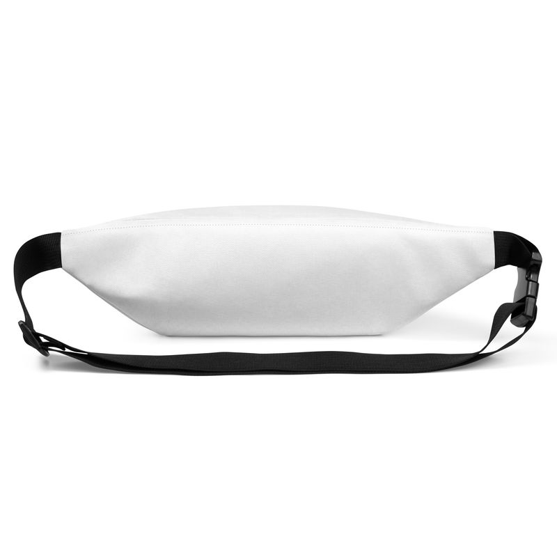 Sac banane all over blanc - Blanc