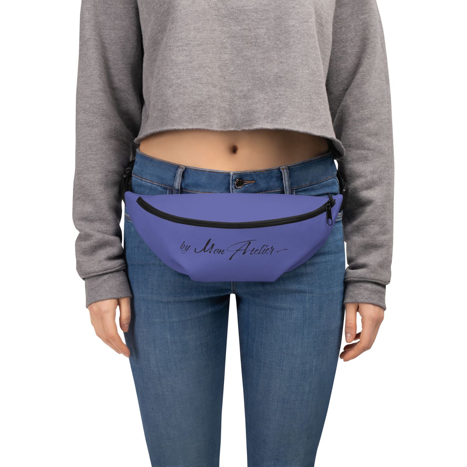 Sac banane all over - Bleu By Mon Atelier