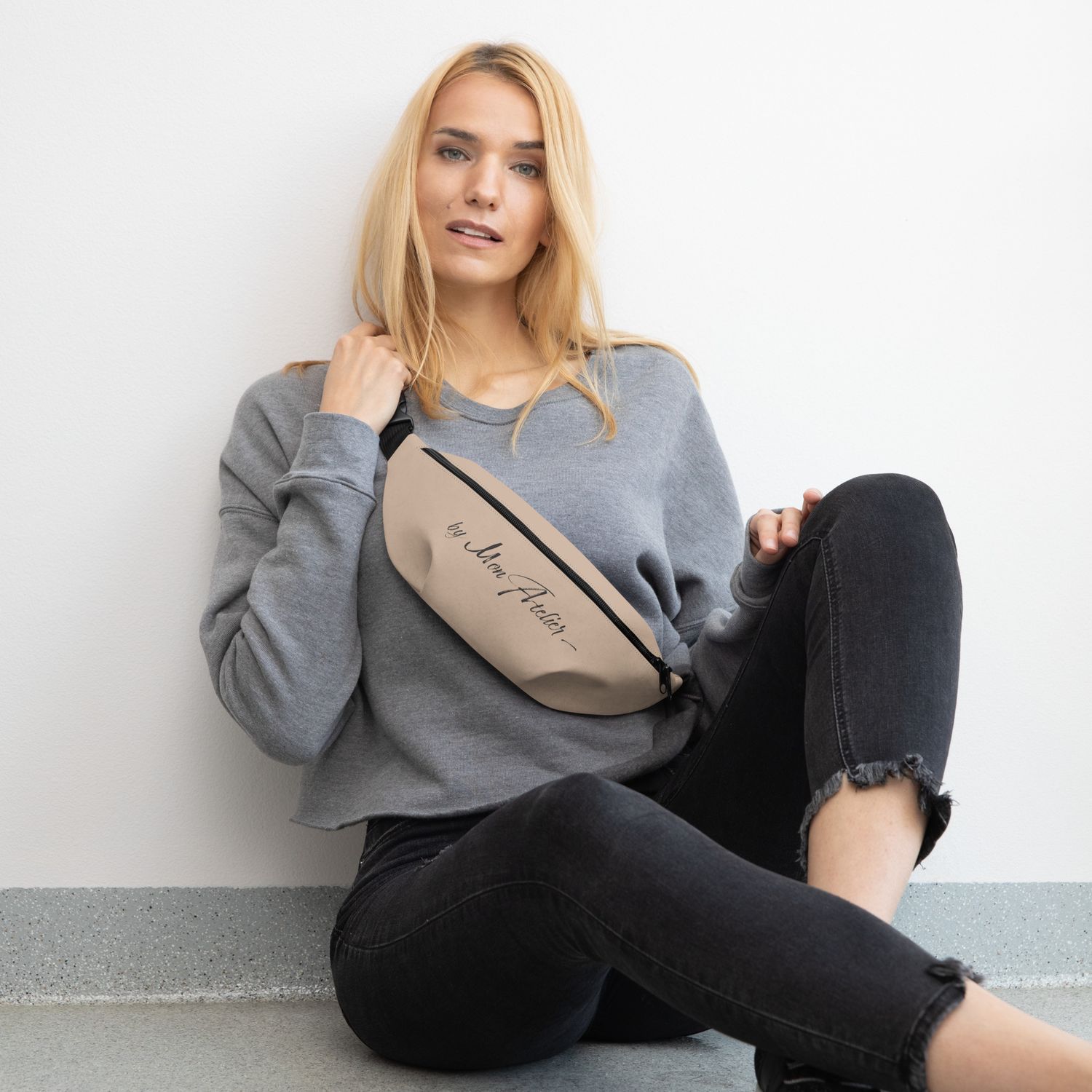 Sac banane all over - Beige By Mon Atelier