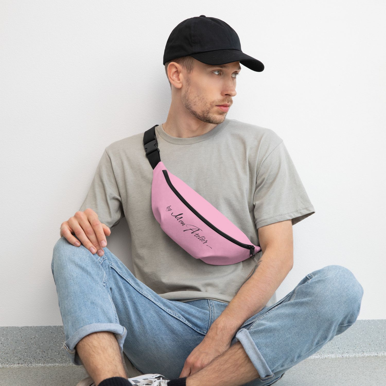 Sac banane all over - Rose By Mon Atelier