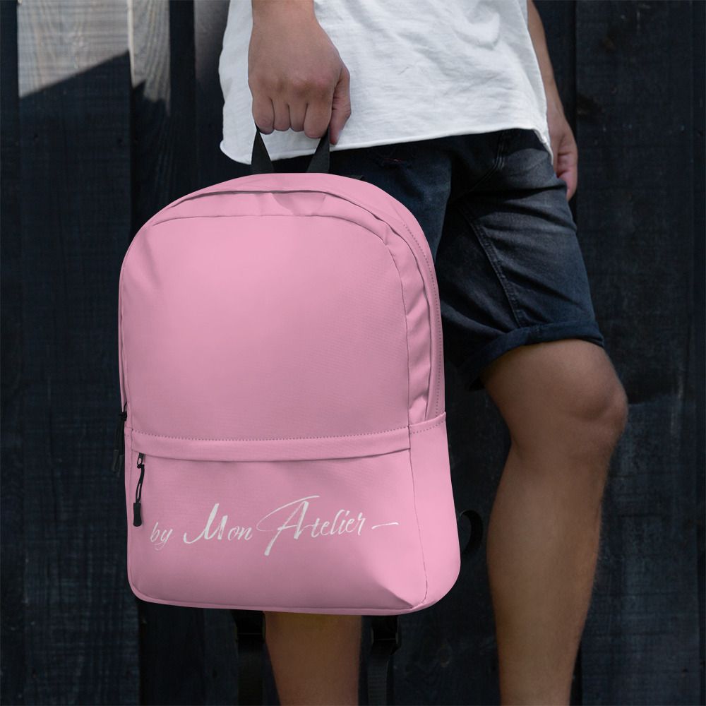 Sac à dos all over - Rose By Mon Atelier