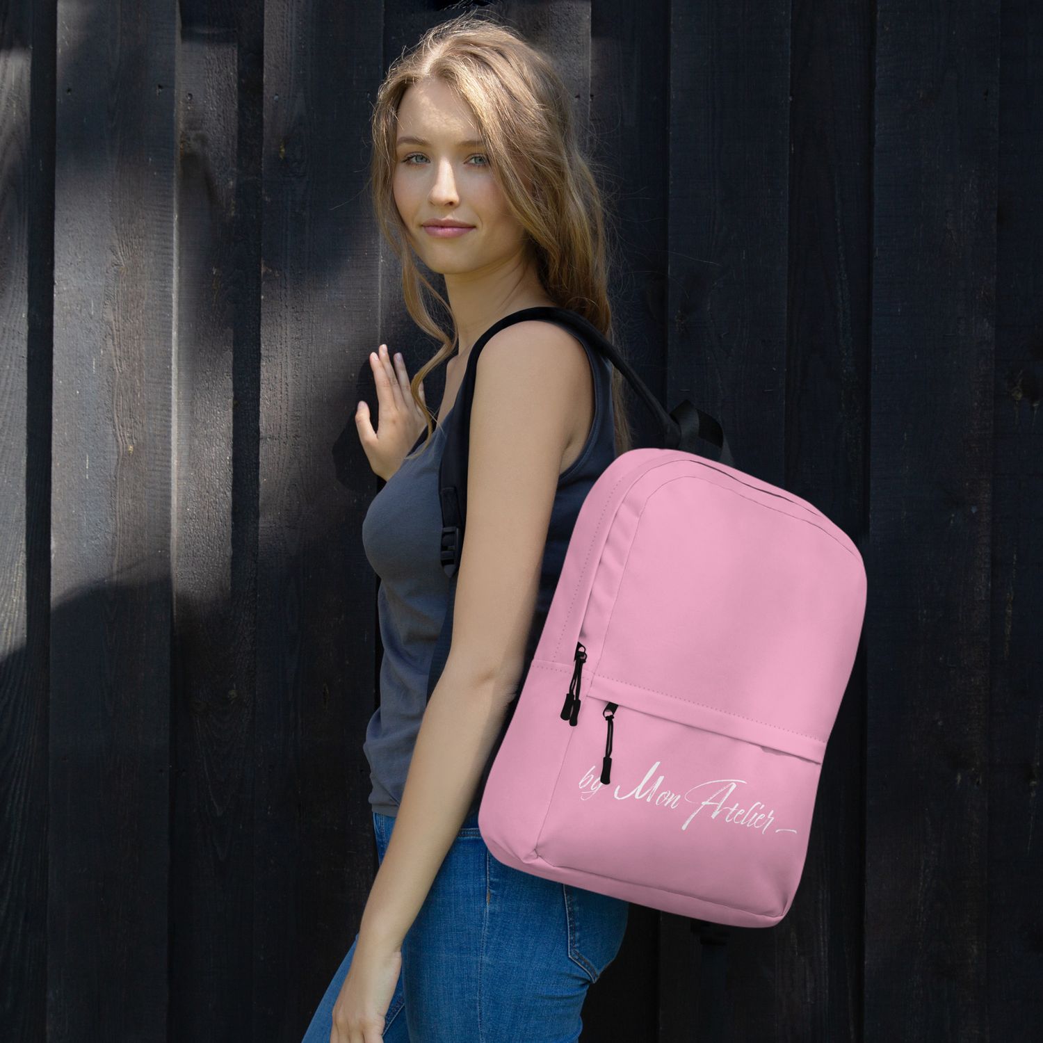Sac à dos all over - Rose By Mon Atelier