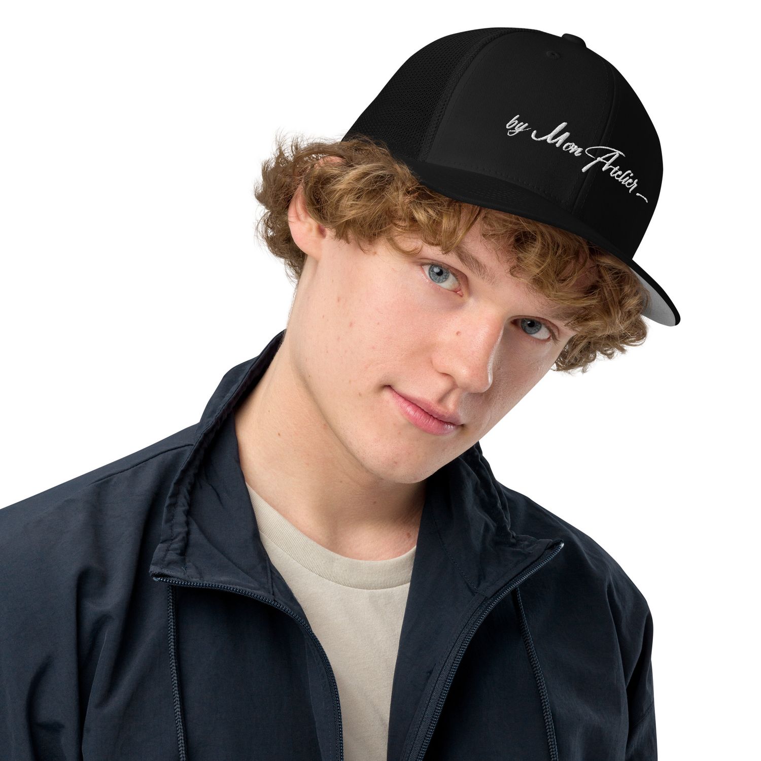 Casquette trucker mesh - Noir