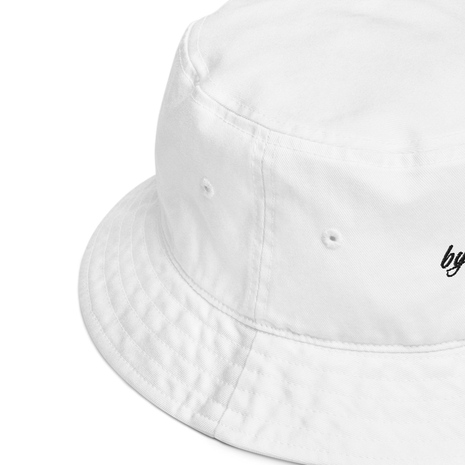 Bob écologique - Broderie Noire