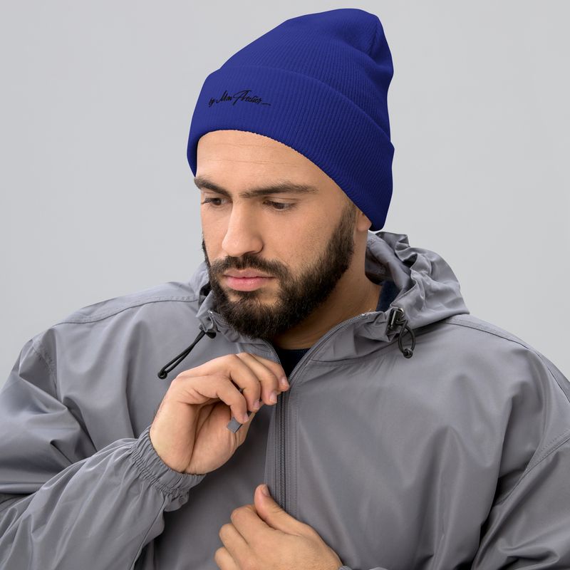 Bonnet d'hiver - 1501 - Broderie noire