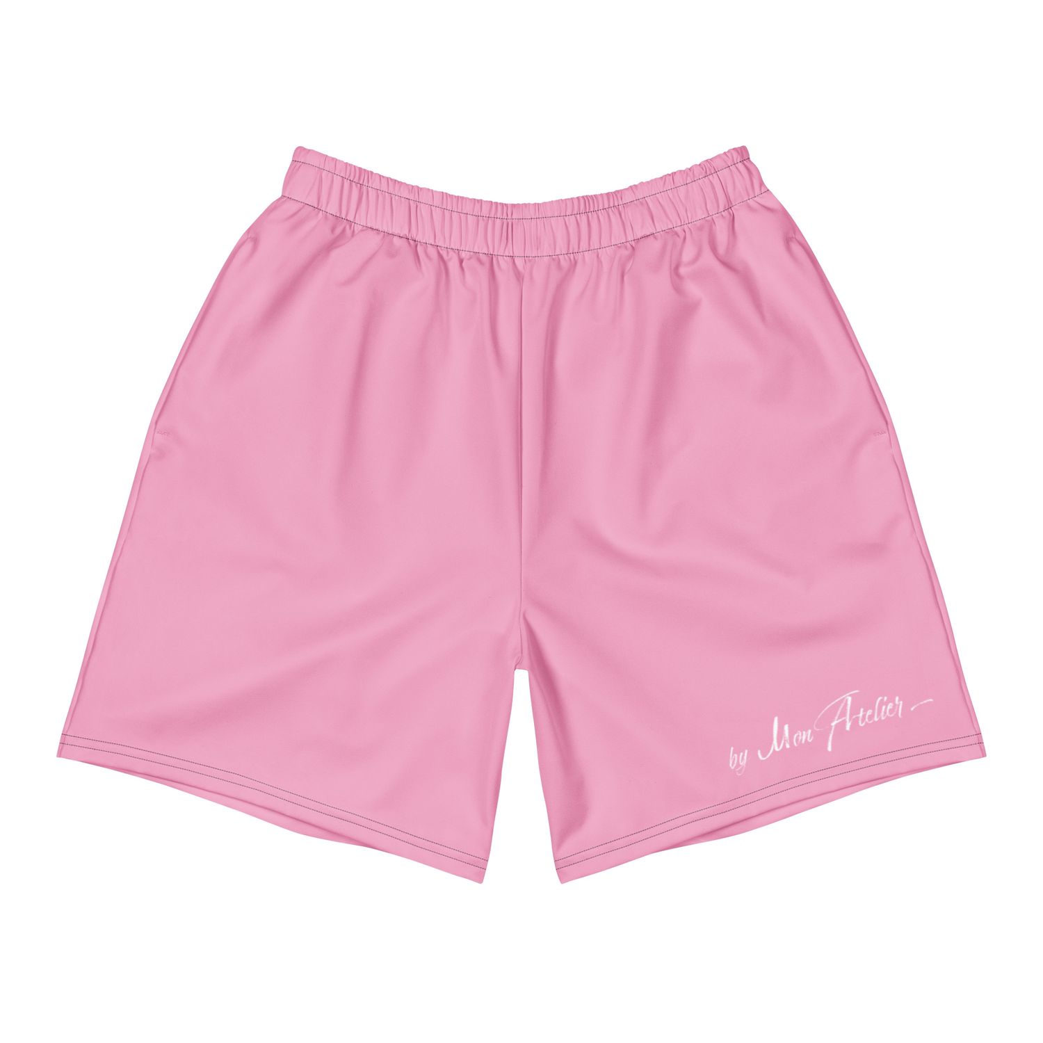Short athlétique long unisexe éco responsable - all over - Rose By Mon Atelier