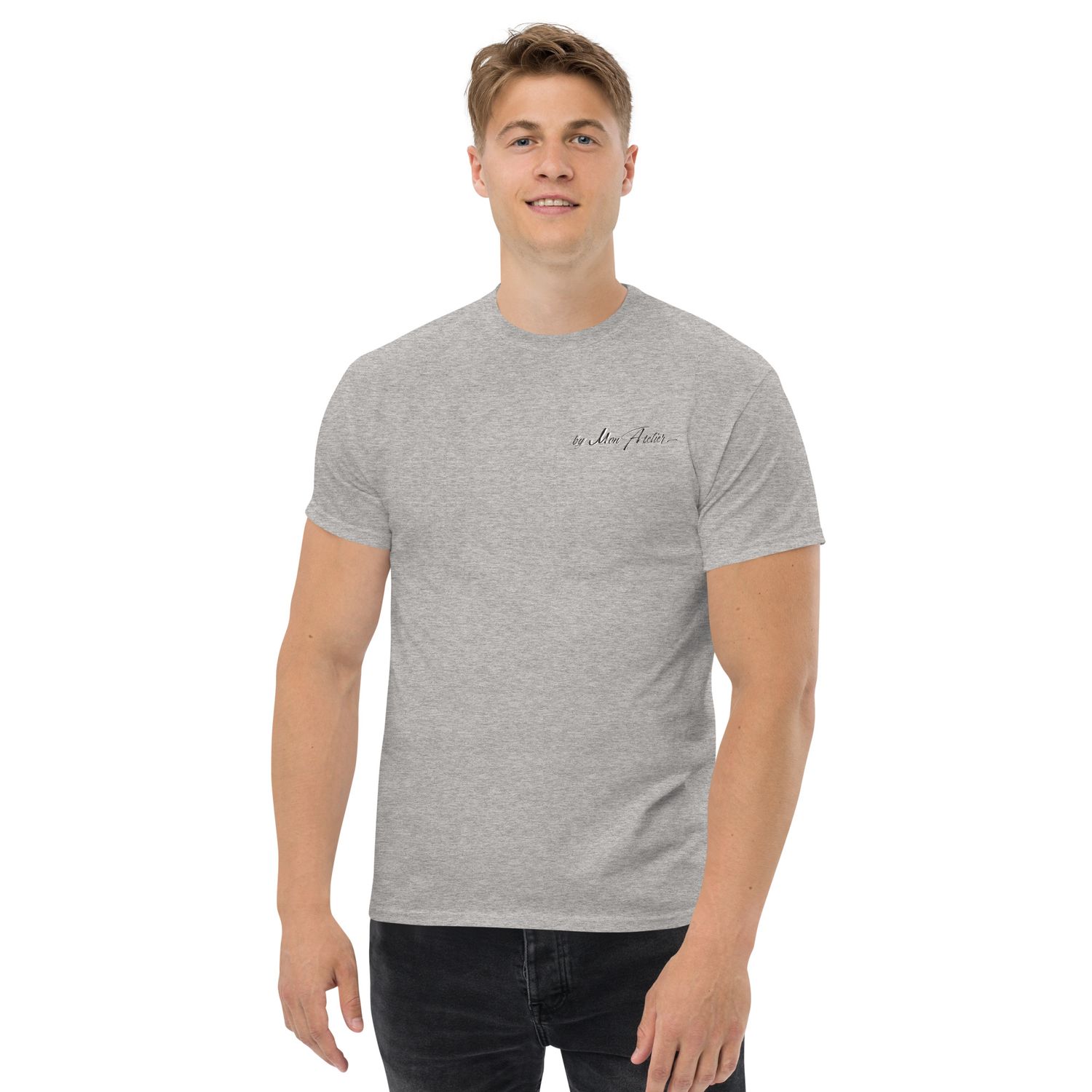 Tee shirt classique unisexe / gildas 5000 - Blanc ou Gris