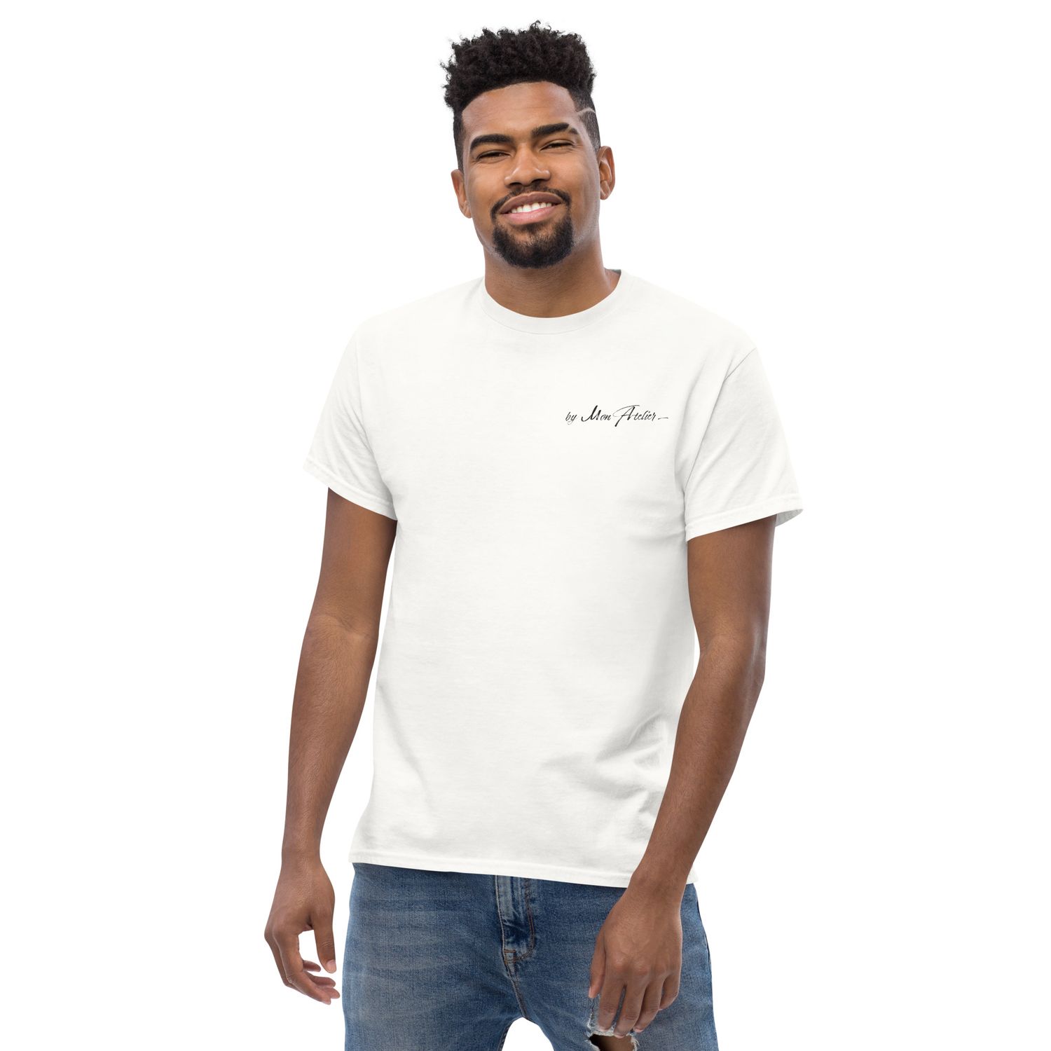 Tee shirt classique unisexe / gildas 5000 - Blanc ou Gris