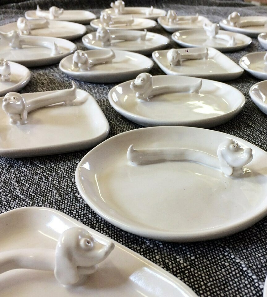 ​Ceramic Jewelry Dish - Rectangular