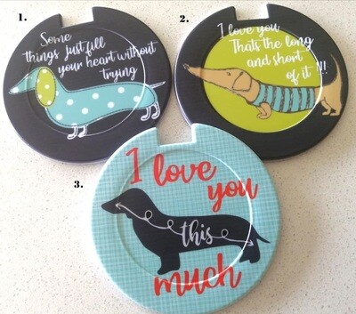 ​Plastic Licence Disc Holders - All About Love