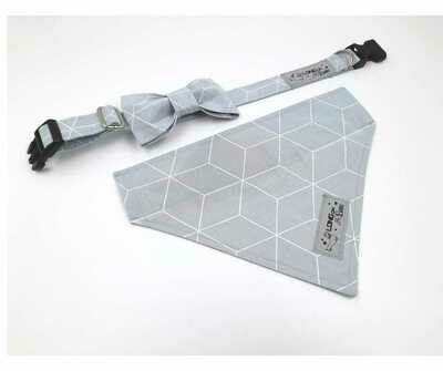 Collar & Bowtie Set - Unisex  - Miniature/Puppy
