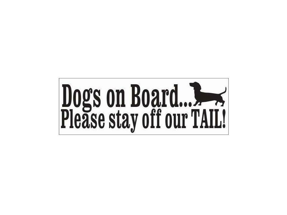 Car Sticker - Dogs on Board