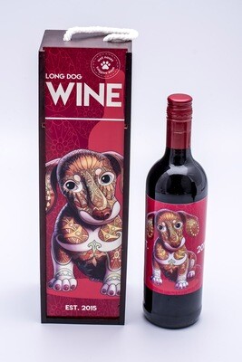 ​Wine Label - Design 7 - Red