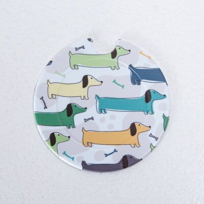 ​Plastic Licence Disc Holders - White, Green, Yellow & Blues