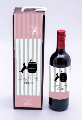 ​Wine Label - Design 4 - Pink