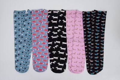 Longer Socks - Set of 5 designs