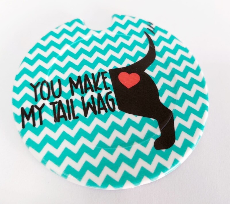 Plastic License Disc Holders - You make my tail wag
